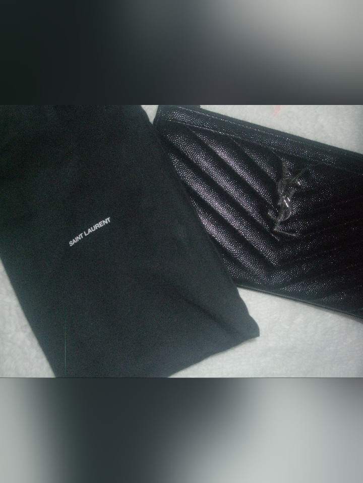 Saint Laurent Monogram Bill Pouch
